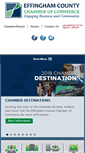 Mobile Screenshot of effinghamcountychamber.com